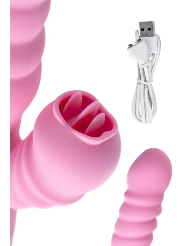 Jos Lixy Yukarı Aşağı ve Isıtma Fonksiyonlu 23cm Vibratör