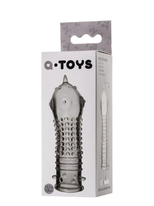 Boyn Penis Kılıfı TPR  Şeffaf 14,7 cm