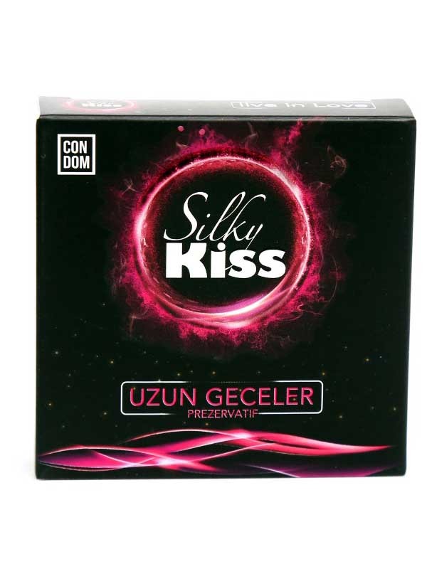 Silky Kiss Uzun Geceler Prezervatif 4&＃39；lü