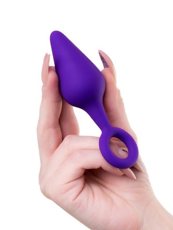 Bung Anal Plug Mor 11,5 cm