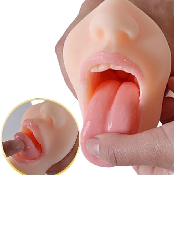 CENSAN Oral ve Vajinal Çift Girişli Masturbatör